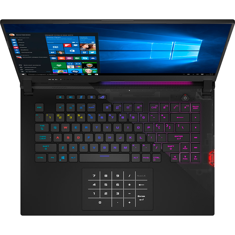 Ноутбук ASUS ROG Strix SCAR 15 G533QR-HQ100T Black (90NR05K1-M02140) Частота оновлення екрана 165 Гц