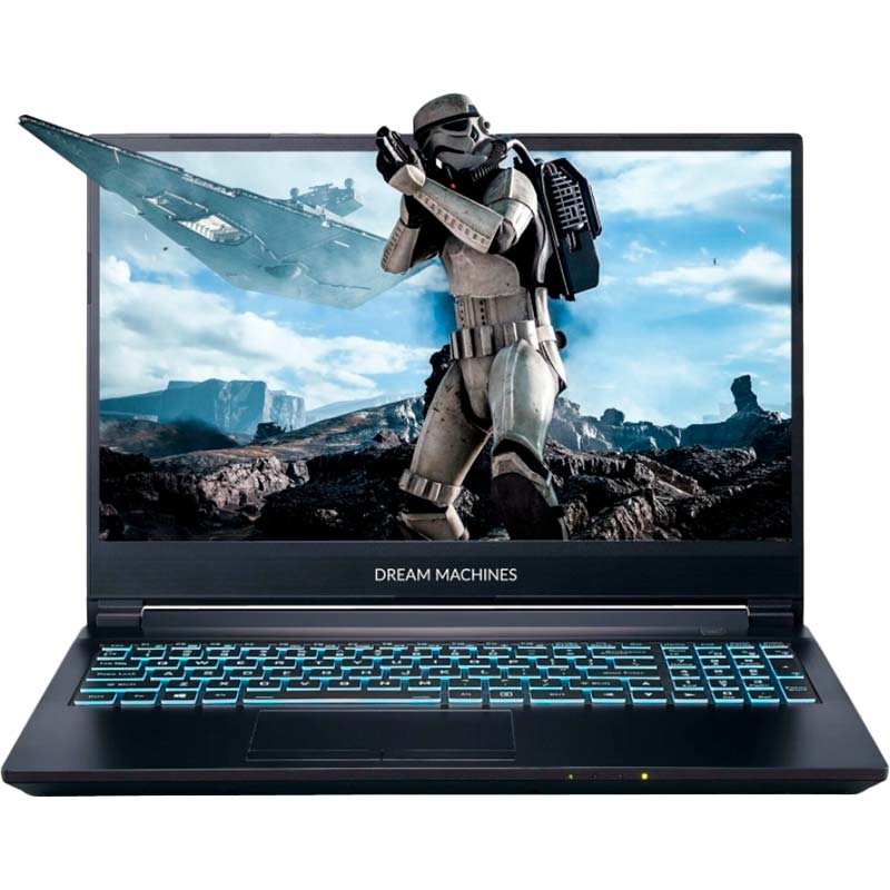 

Ноутбук DREAM MACHINES G1650-15 Black (G1650-15UA46), G1650-15 (G1650-15UA46)