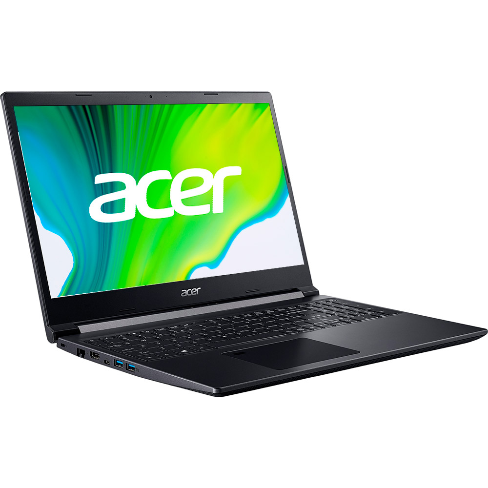 Ноутбук ACER Aspire 7 A715-75G Charcoal Black (NH.Q9AEU.00B) Діагональ дисплея 15.6