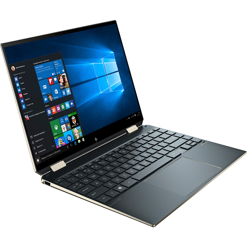 Ноутбук HP Spectre x360 14-ea0015ua Poseidon Blue (423N3EA) Діагональ дисплея 13.5