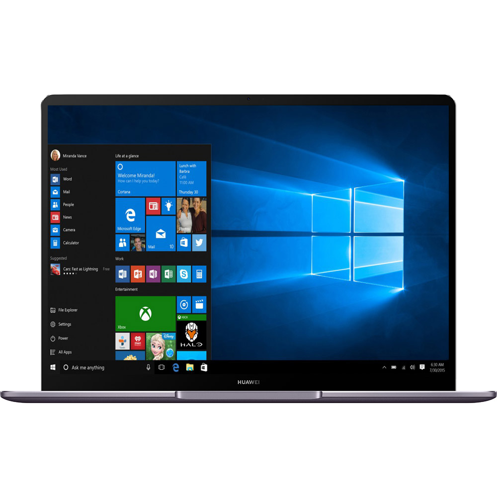 Ноутбук HUAWEI MateBook 13 Space Grey (53012CUW)