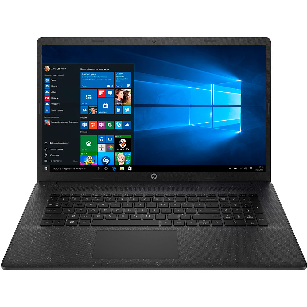 Ноутбук HP Laptop 17-cn0018ua Black (4F793EA)