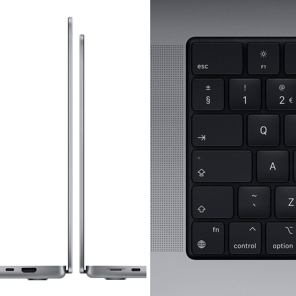 Ноутбук APPLE MacBook Pro M1 Pro 14' 512GB Grey 2021 (MKGP3UA/A) Тип матрицы IPS