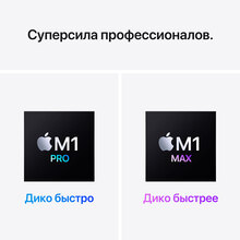 Ноутбук APPLE MacBook Pro M1 Max 16" 1TB Grey 2021 (MK1A3UA/A)