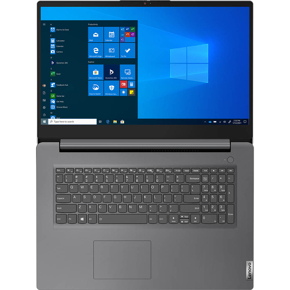 У Фокстрот Ноутбук LENOVO V17 G2 ITL Iron Grey (82NX00DQRA)