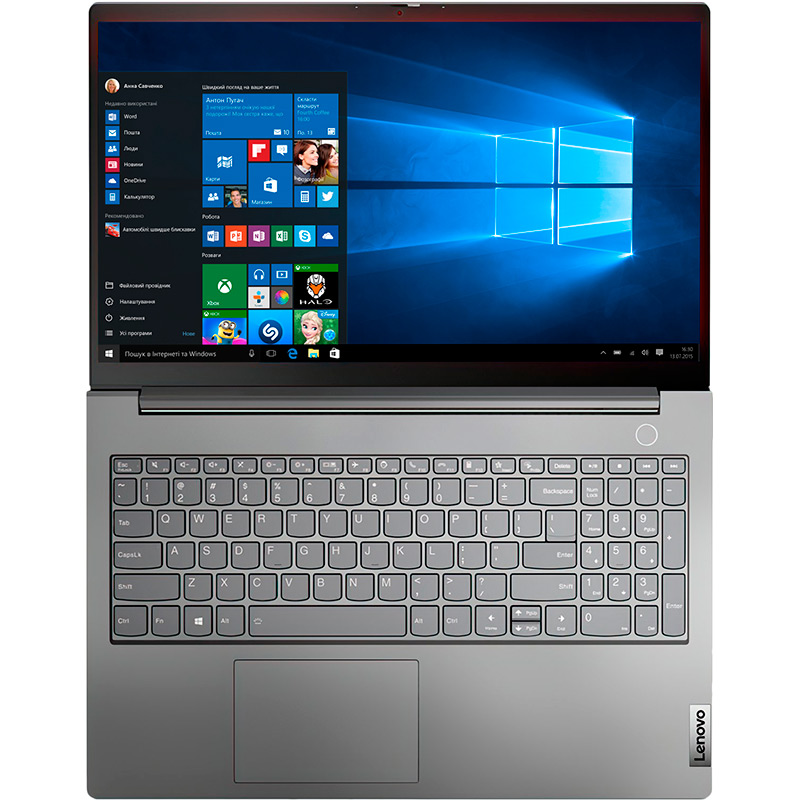 Ноутбук LENOVO ThinkBook 15 Mineral Grey (20VE009BRA) Частота оновлення екрана 60 Гц