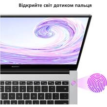 Ноутбук HUAWEI MateBook D14 Mystic Silver (53012HWR)