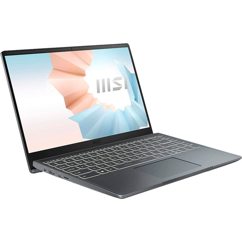 Ноутбук MSI Modern 14 Carbon Gray (M14B5M-093XUA) Диагональ дисплея 14