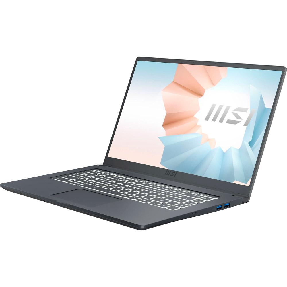 Ноутбук MSI Modern 15 Carbon Gray (M15A11MU-840XUA) Діагональ дисплея 15.6