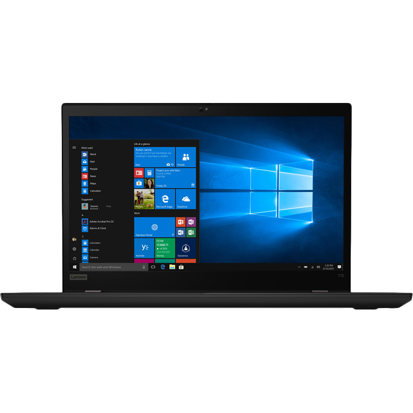 Ноутбук Lenovo ThinkPad T15 Gen 2 Black (20W4008TRA)