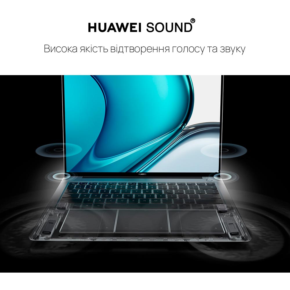 В Фокстрот Ноутбук Huawei MateBook 14s Space Gray (53012LVG)