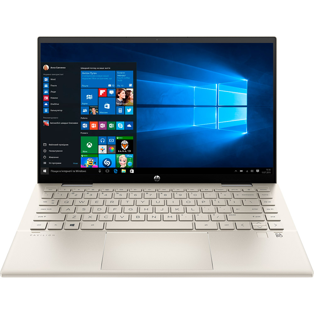 

Ноутбук HP Pavilion x360 Convertible 14-dy0001ua Warm Gold (423H6EA), Pavilion x360 (423H6EA)