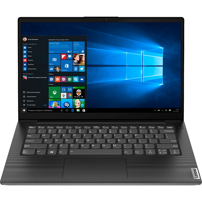 Ноутбук LENOVO V14 G2 ITL Black