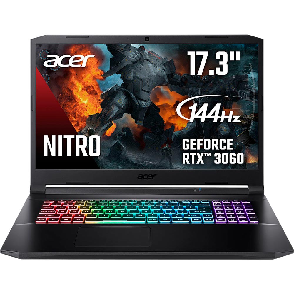 

Ноутбук ACER Nitro 5 AN517-41-R52Z Shale Black (NH.QAREU.00W), Nitro 5 AN517-41-R52Z (NH.QAREU.00W)