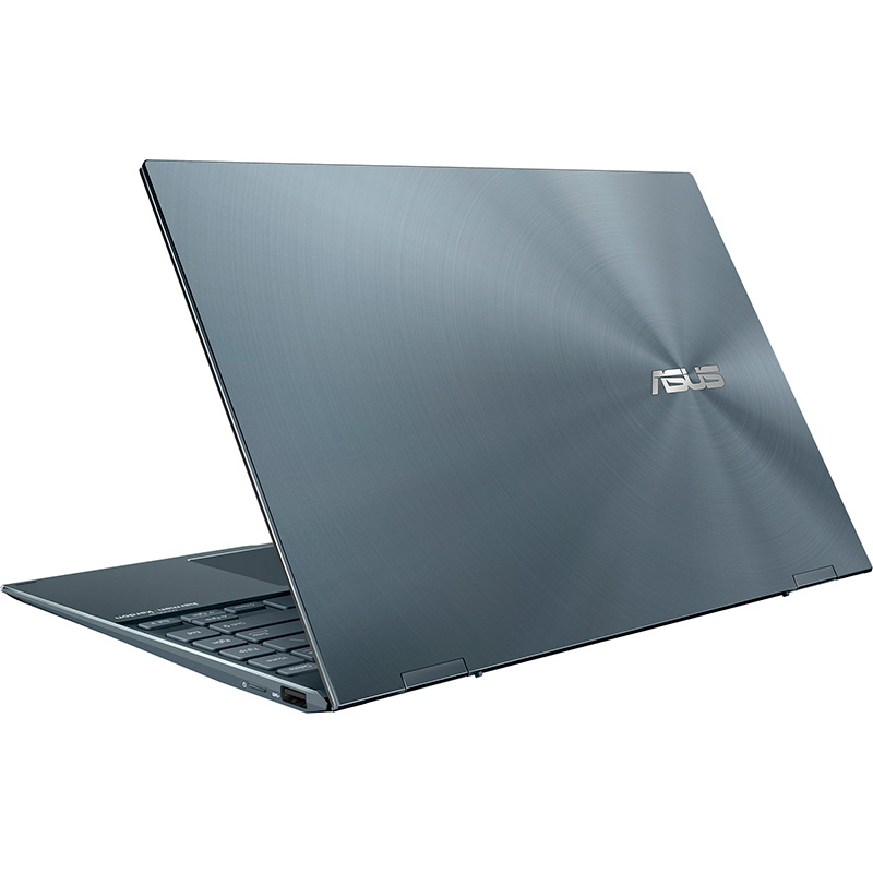 В Фокстрот Ноутбук ASUS Zenbook Flip 13 UX363JA-EM187T Pine Grey (90NB0QT1-M000C0)