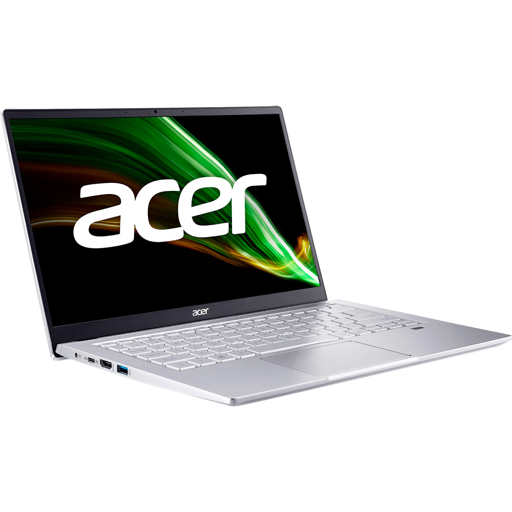 Зовнішній вигляд Ноутбук ACER Swift 3 SF314-43-R765 Pure Silver (NX.AB1EU.00D)