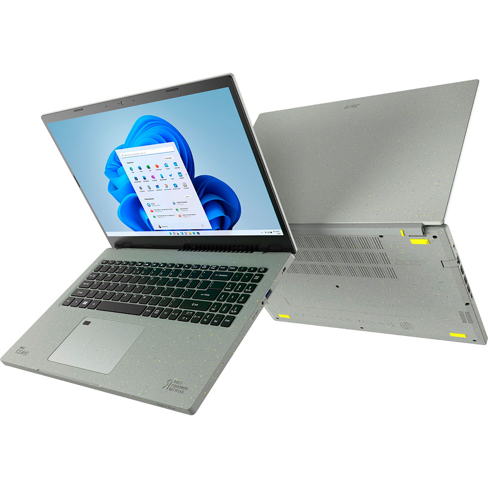 Фото Ноутбук Acer Aspire Vero Green PC AV15-51 Volcano Gray (NX.AYCEU.00A)