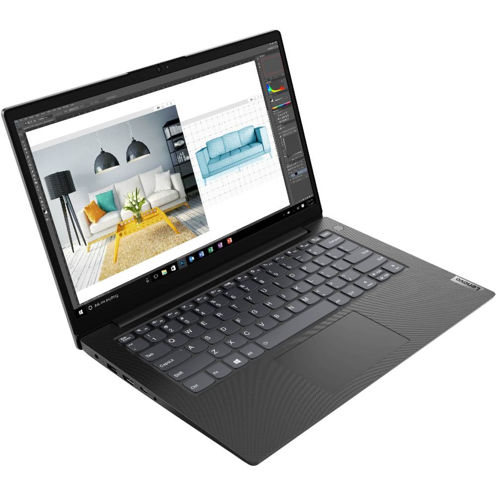 Ноутбук LENOVO V14 Black (82KA001SRA) Роздільна здатність дисплея 1920 x 1080