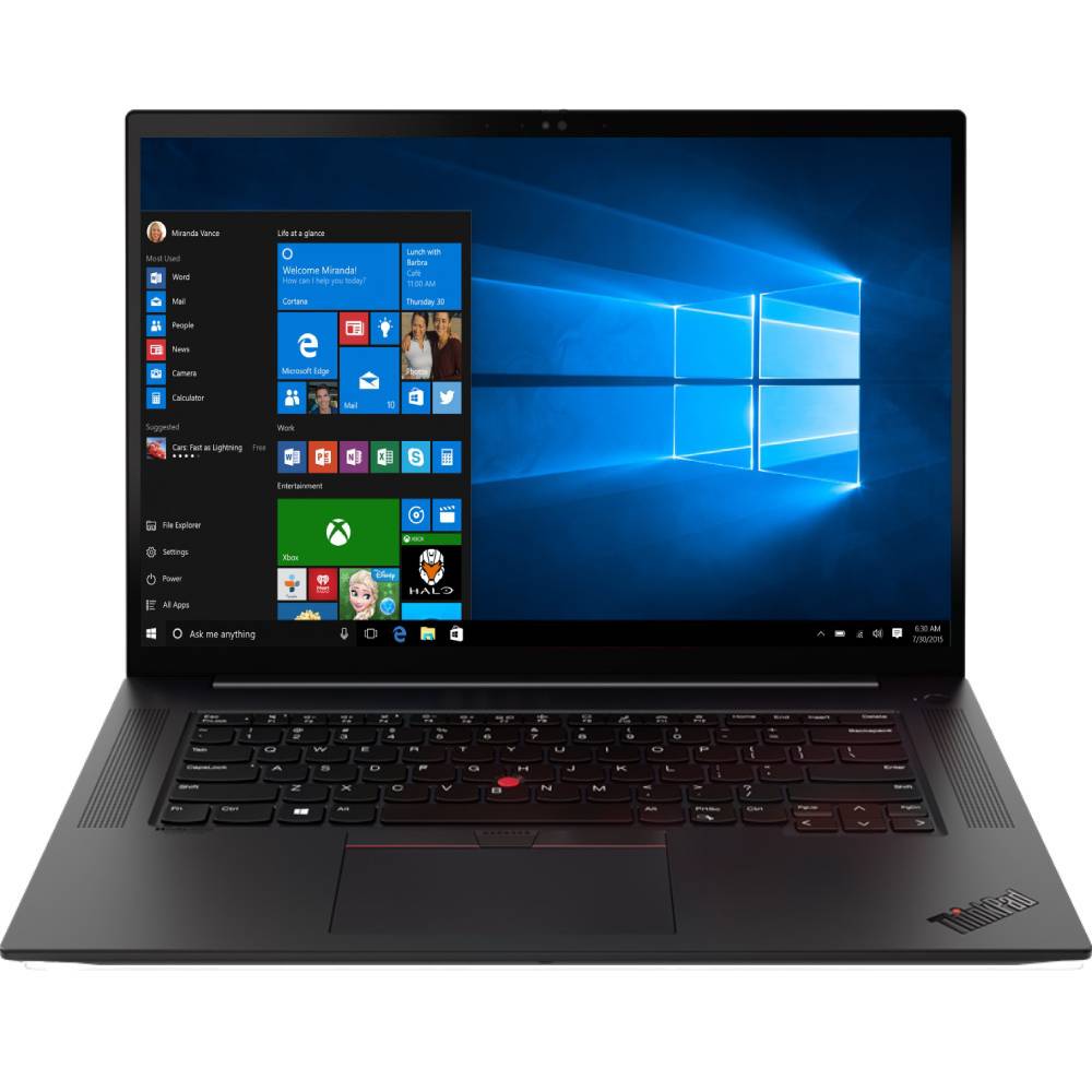 Ноутбук Lenovo ThinkPad X1 Extreme Gen 4 Black (20Y50026RA)