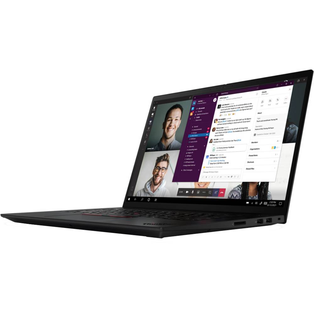 Зовнішній вигляд Ноутбук Lenovo ThinkPad X1 Extreme Gen 4 Black (20Y50026RA)