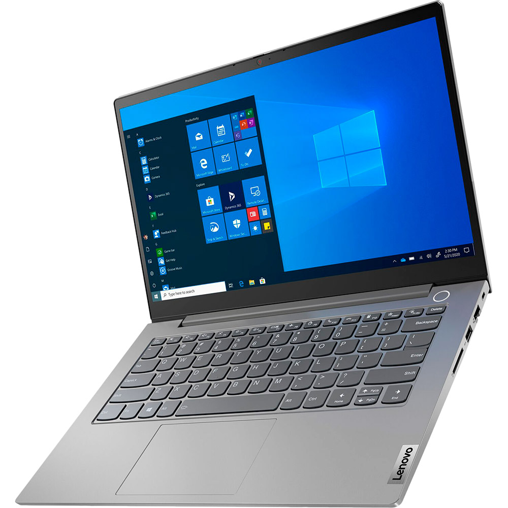 Зовнішній вигляд Ноутбук LENOVO ThinkBook 14 Mineral Grey (20VD00CRRA)