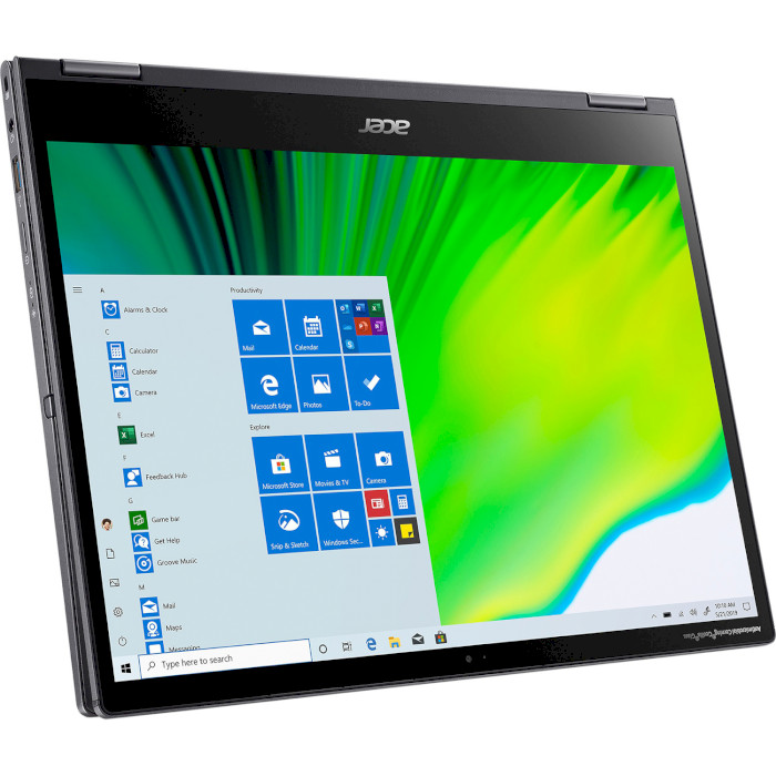 Зовнішній вигляд Ноутбук ACER Spin 5 SP513-55N Steel Gray (NX.A5PEU.00M)