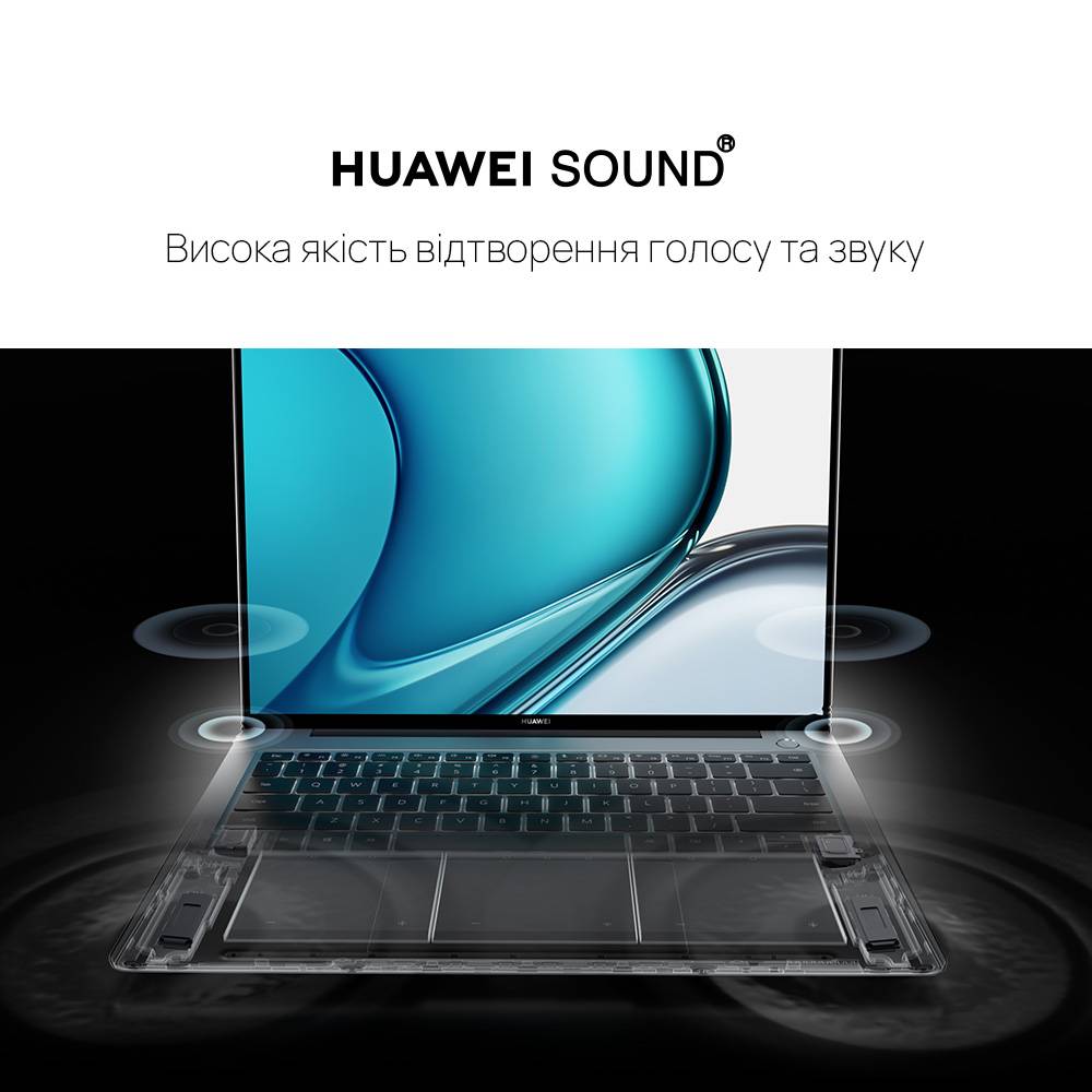 В Фокстрот Ноутбук HUAWEI MateBook 14s Spruce Green (53012LVJ)