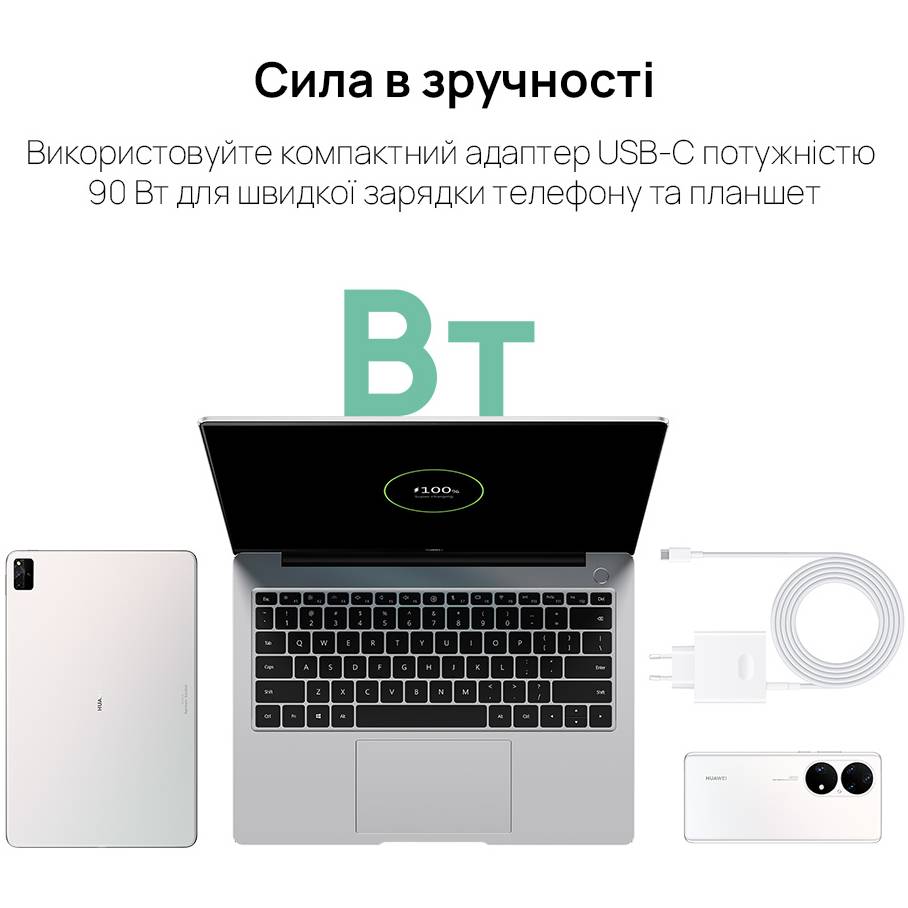 В интернет магазине Ноутбук HUAWEI MateBook 14s Spruce Green (53012LVJ)