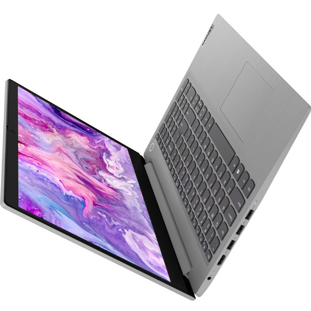 Зовнішній вигляд Ноутбук Lenovo IdeaPad 3 15IML05 Platinum Grey (81WB011MRA)