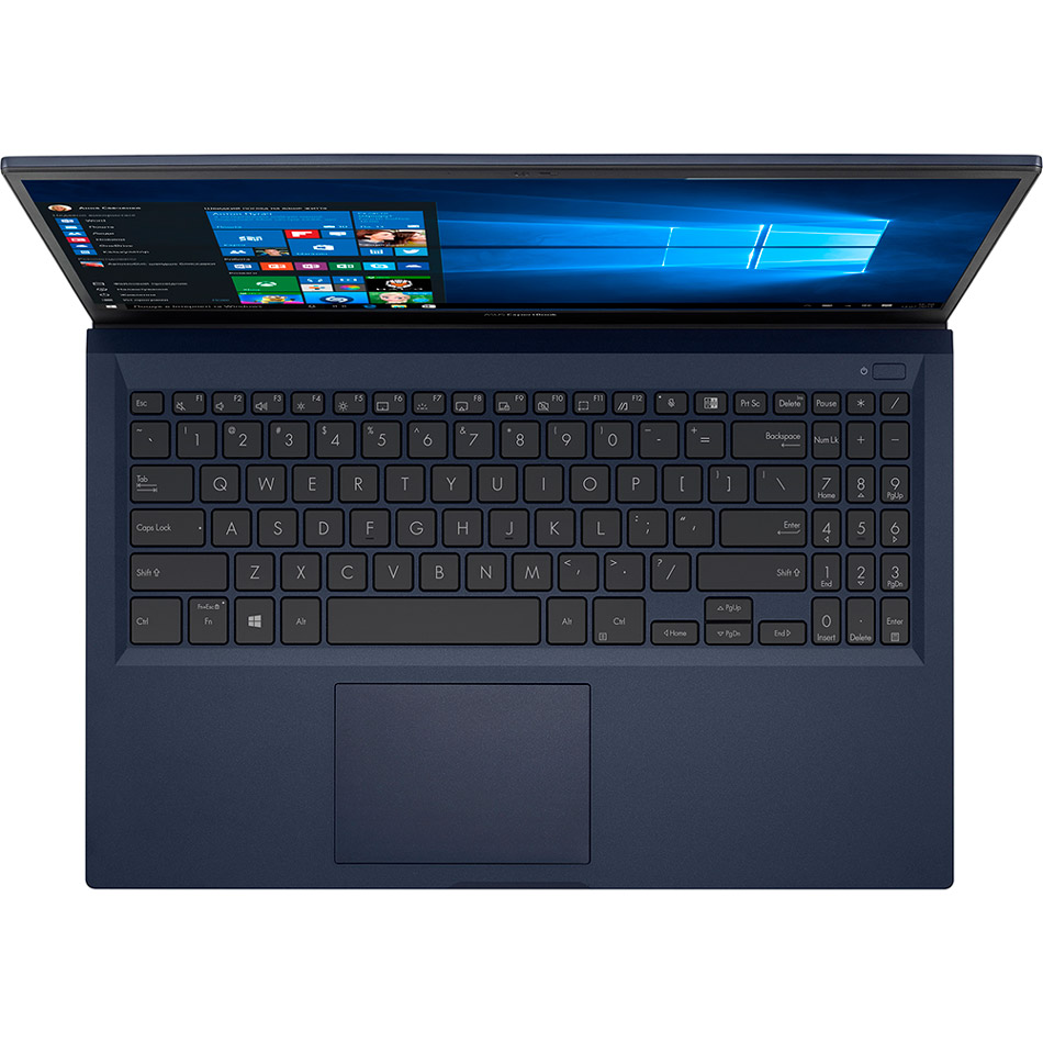 Зовнішній вигляд Ноутбук ASUS PRO BA1500CDA-BQ0483R Black (90NX0401-M05140)