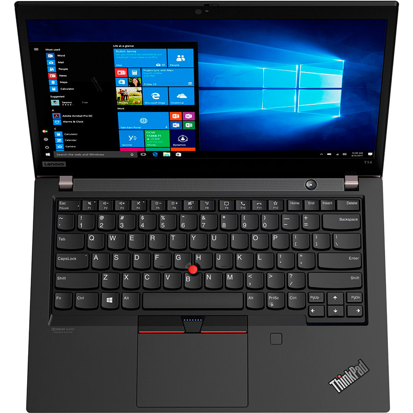 Ноутбук Lenovo ThinkPad T14 Black (20S1SGM000) Тип матриці IPS