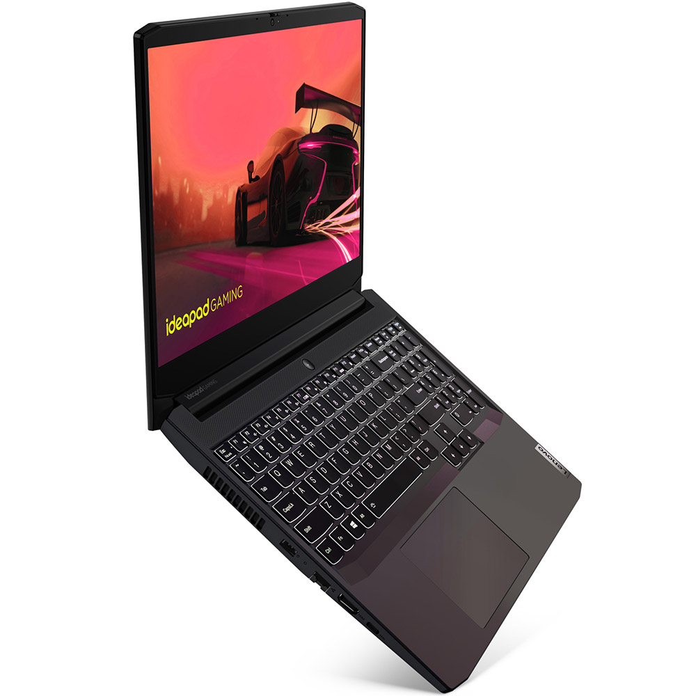 В Україні Ноутбук Lenovo IdeaPad Gaming 3 15ACH6 Shadow Black (82K200XJRA)