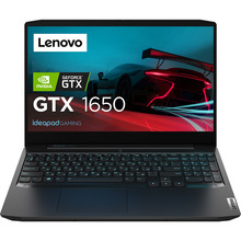 з відеокартою GeForce GTX 1650 Ноутбук Lenovo IdeaPad Gaming 3 15ACH6 Shadow Black (82K201NBRA)