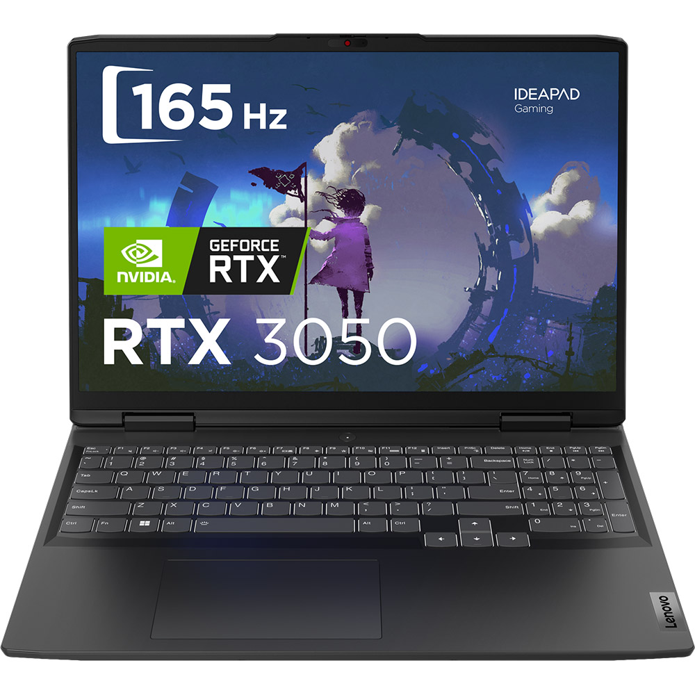 Ноутбук Lenovo IdeaPad Gaming 3 16IAH7 Onyx Grey (82SA00EBRA)
