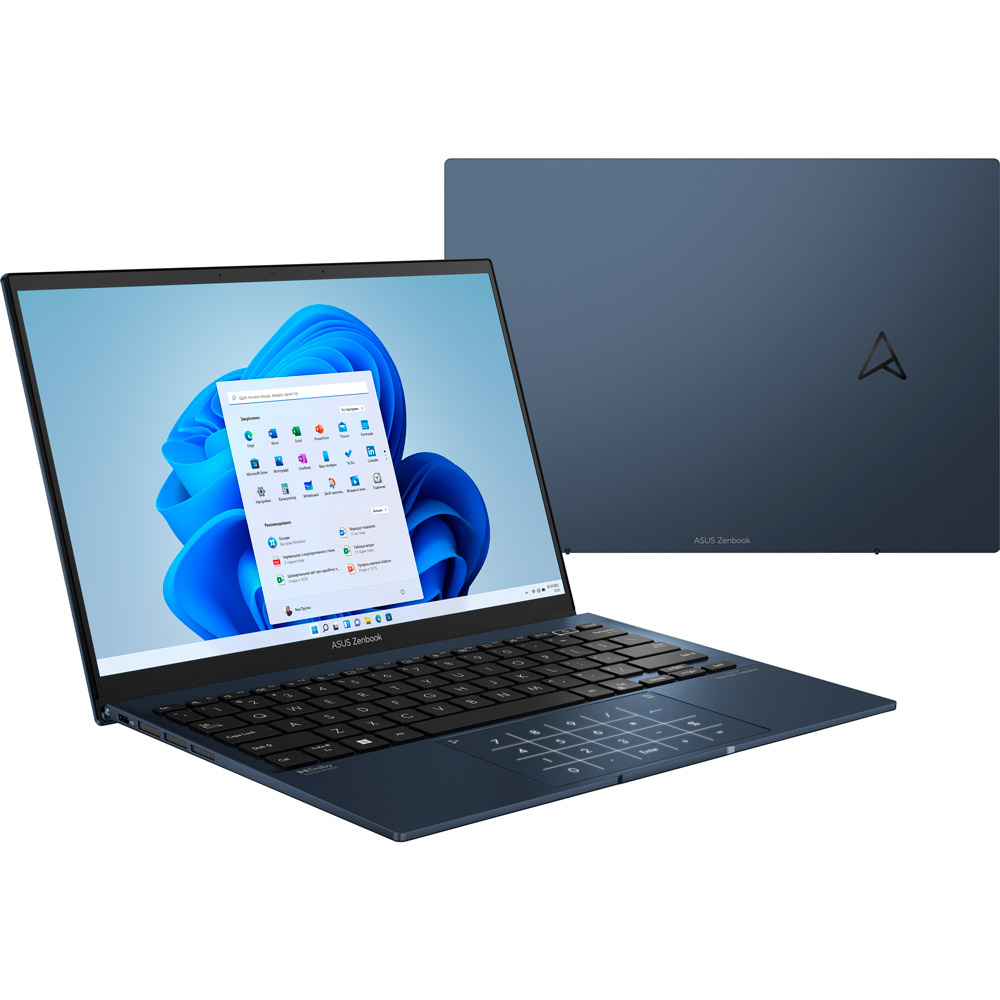 Фото Ноутбук ASUS Zenbook S 13 OLED UM5302TA-LX566W Ponder Blue (90NB0WA1-M00TU0)