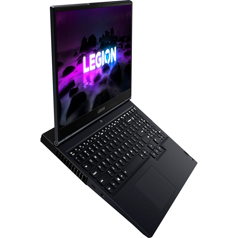 Зовнішній вигляд Ноутбук Lenovo Legion 5 15IMH6 Phantom Black (82NL00B9RA)