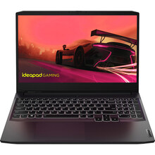 Ноутбук Lenovo IdeaPad Gaming 3 15ACH6 Shadow Black (82K200XMRA)