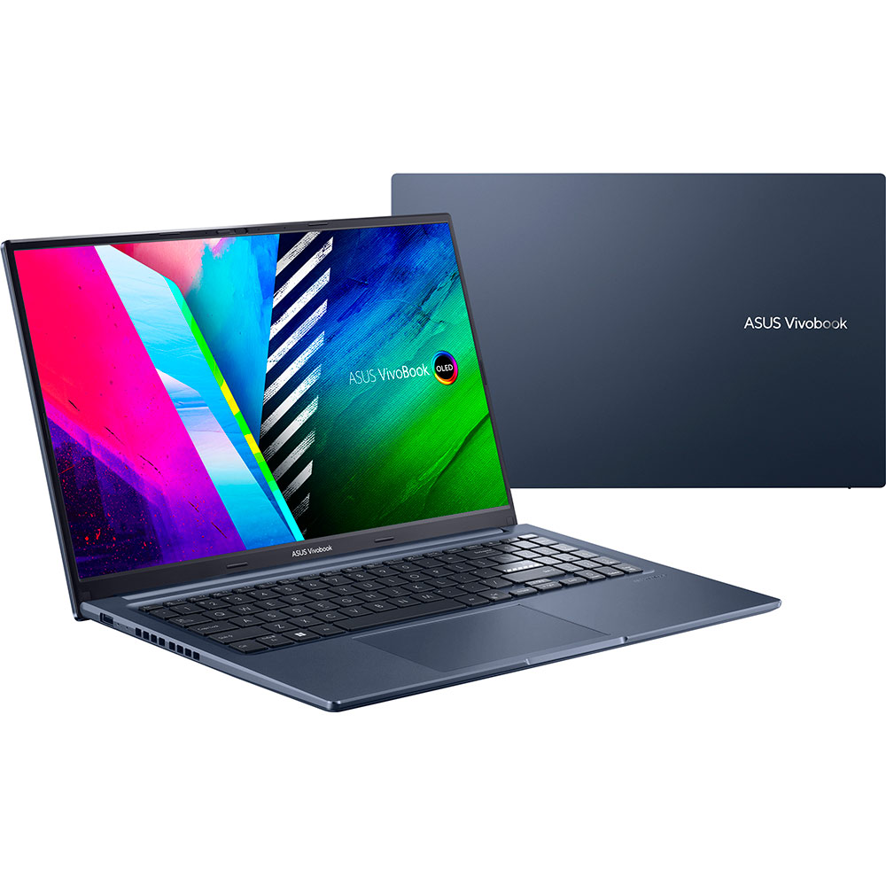 У Фокстрот Ноутбук ASUS Vivobook 15X OLED M1503IA-L1038 Quiet Blue (90NB0Y61-M001E0)