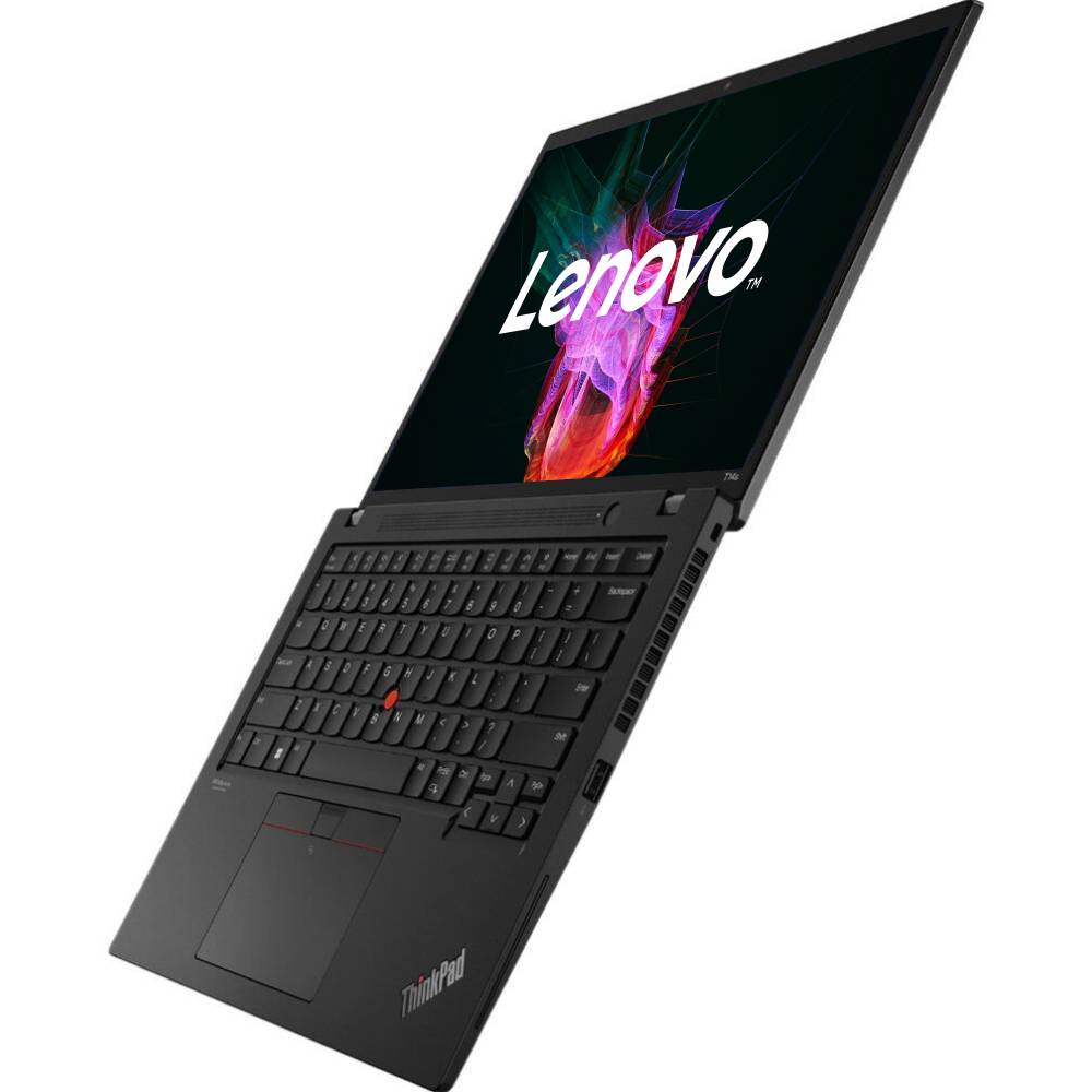 Зовнішній вигляд Ноутбук Lenovo ThinkPad T14s Gen 3 Thunder Black (21BR00DURA)