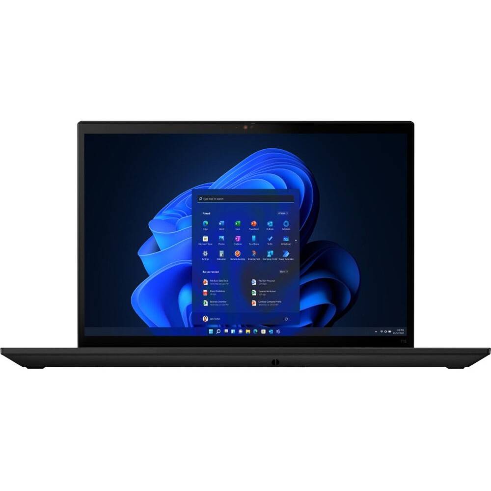 Ноутбук LENOVO ThinkPad T16 Gen 1 Thunder Black (21CH0025RA) Диагональ дисплея 16