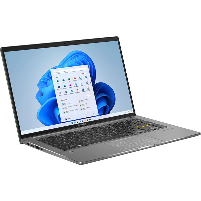 Ноутбук ASUS Vivobook S14 S435EA-KC032W Deep Green (90NB0SU1-M001D0) Диагональ дисплея 14