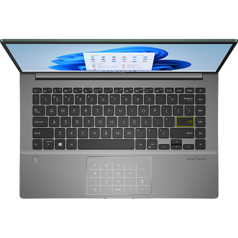 Ноутбук ASUS Vivobook S14 S435EA-KC032W Deep Green (90NB0SU1-M001D0) Тип матрицы IPS