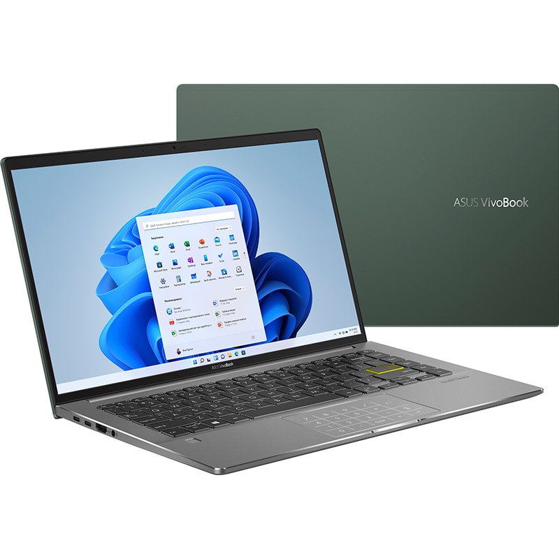 В Украине Ноутбук ASUS Vivobook S14 S435EA-KC032W Deep Green (90NB0SU1-M001D0)