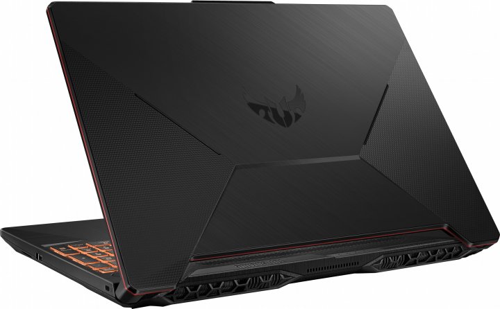 Зовнішній вигляд Ноутбук ASUS TUF Gaming FX506LHB-HN324 Bonfire Black (90NR03U2-M008H0)