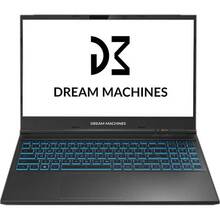 з матрицею WVA Ноутбук DREAM MACHINES RG3050-15 Black (RG3050-15UA37)