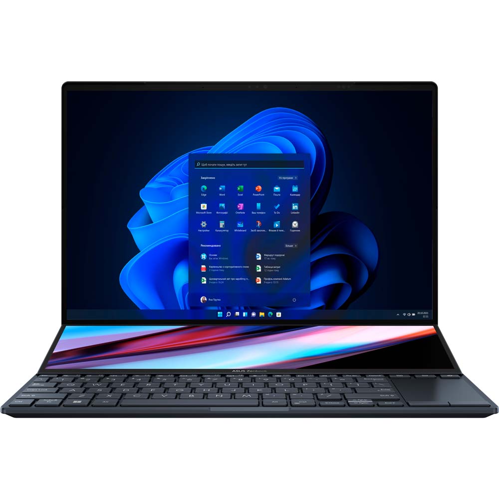 Ноутбук ASUS ZenBook Pro 14 Duo OLED UX8402ZE-M3089X Tech Black (90NB0X82-M006N0)
