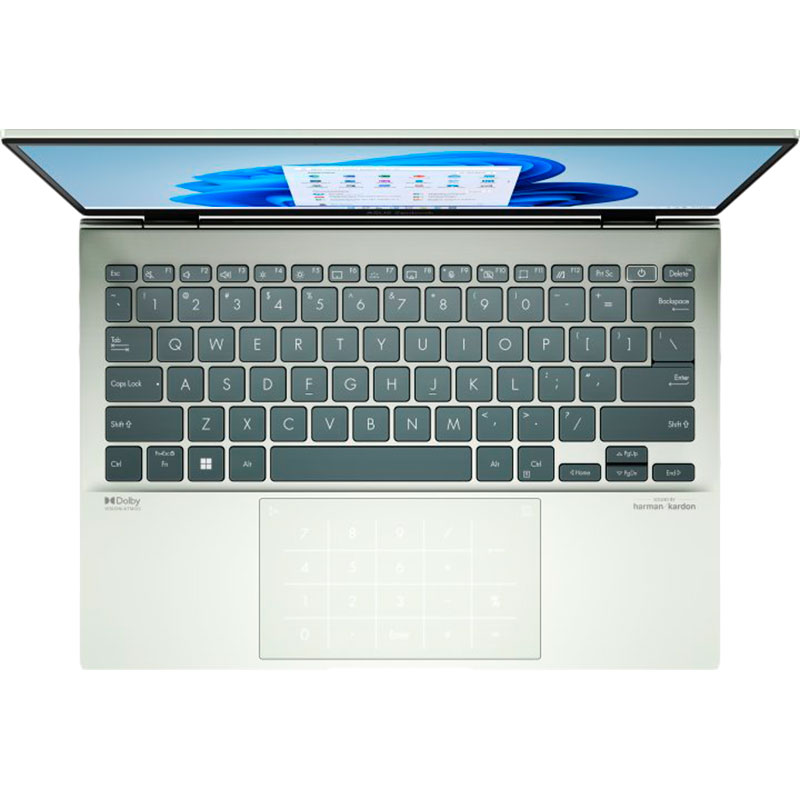 Ноутбук ASUS Zenbook S 13 OLED UM5302TA-LV497W Aqua Celadon (90NB0WA4-M00PX0) Діагональ дисплея 13.3