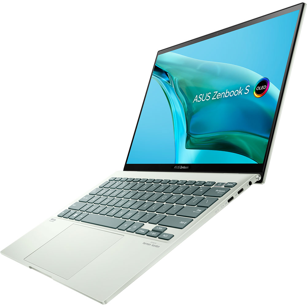 Фото Ноутбук ASUS Zenbook S 13 OLED UM5302TA-LV497W Aqua Celadon (90NB0WA4-M00PX0)