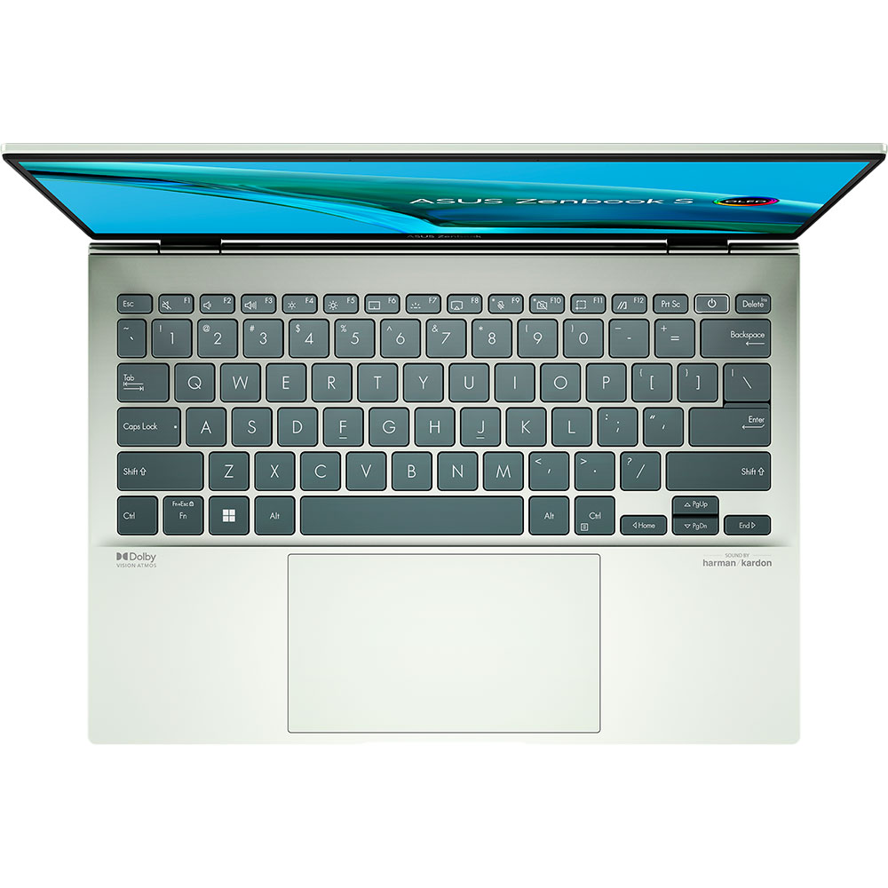 Фото 14 Ноутбук ASUS Zenbook S 13 OLED UM5302TA-LV497W Aqua Celadon (90NB0WA4-M00PX0)