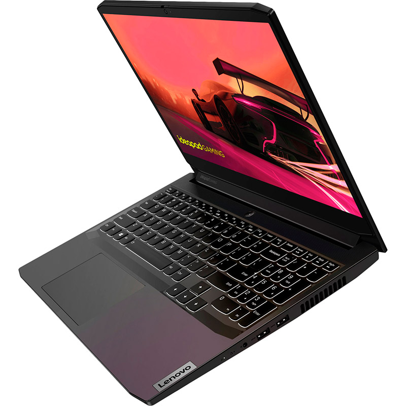 Зовнішній вигляд Ноутбук Lenovo IdeaPad Gaming 3 15ACH6 Shadow Black (82K20215RA)